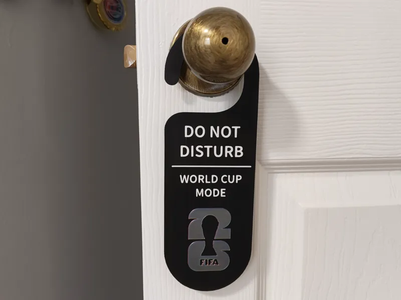 FIFA World Cup Door Sign
