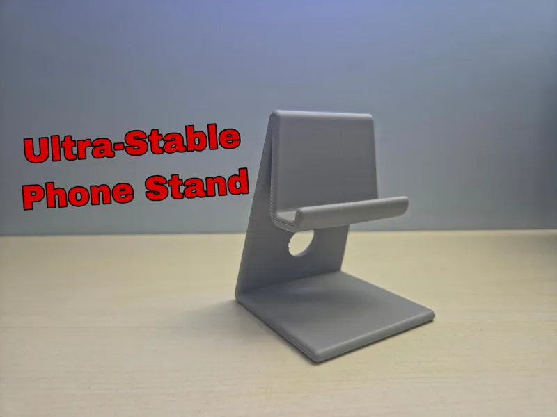 Ultra-Stable Vertical Phone Stand