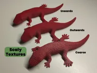 Salamandre texturée — figurine — photo 1