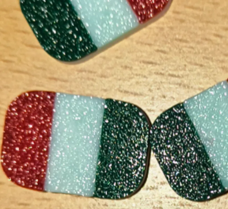 Italian Flag for coin holder
