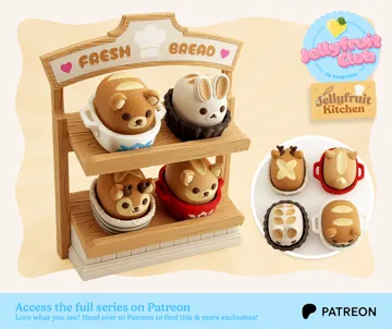 Objeto manipulable: Loaf Buddies Bear Clicker — vista de referencia 3