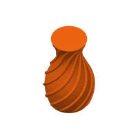 Vase spirale — 160 x 90 mm — photo 3