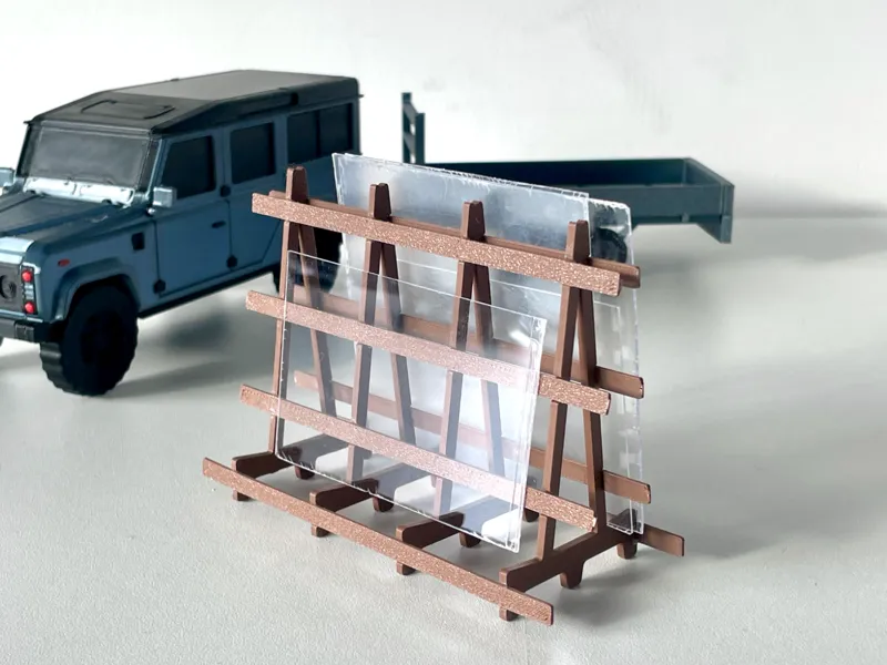 A-frame Glass Storage / Transport Rack