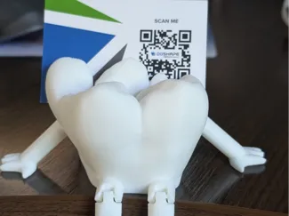 Dental business card holder