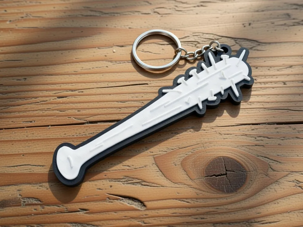 Steve Harrington's Bat Keychain - Free 3D Print Model - MakerWorld