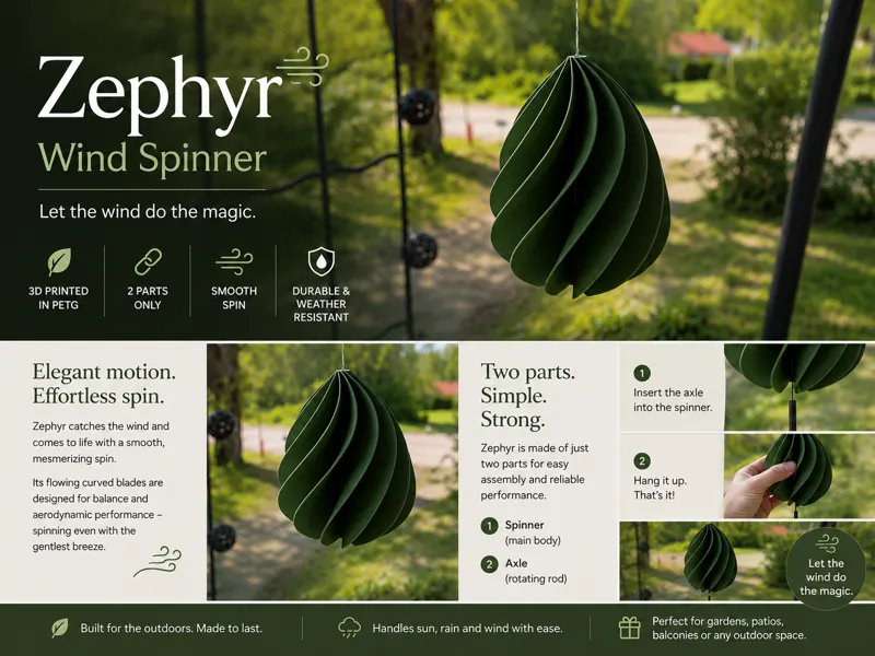 zephyr wind spinner