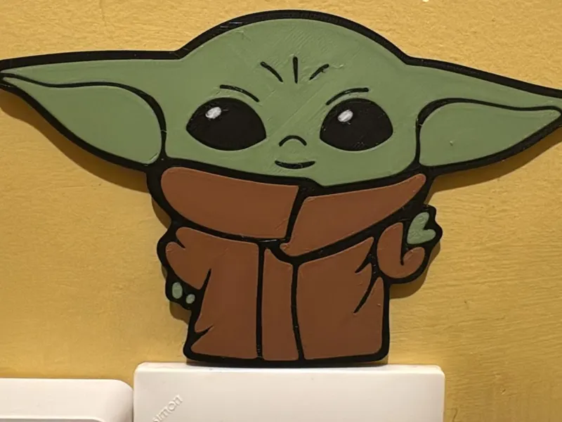 keychain baby yoda