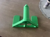 PLA, Fast and Strong. 0.28mm layer, 3 walls, 15% infill