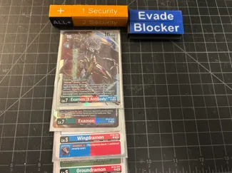 Digimon TCG Changeable Markers, Keyword Stackable