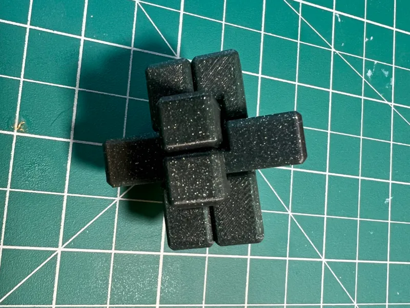 Burr Puzzle with Magnet Hold