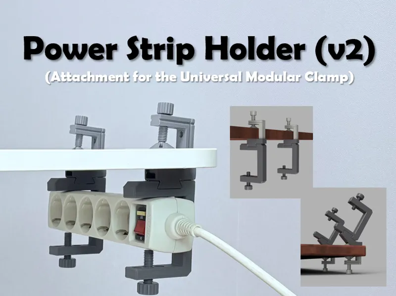 Adjustable Power_Strip_Holder (v2)