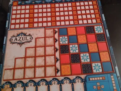 Azul gameboard overlay Minimalist 15gr