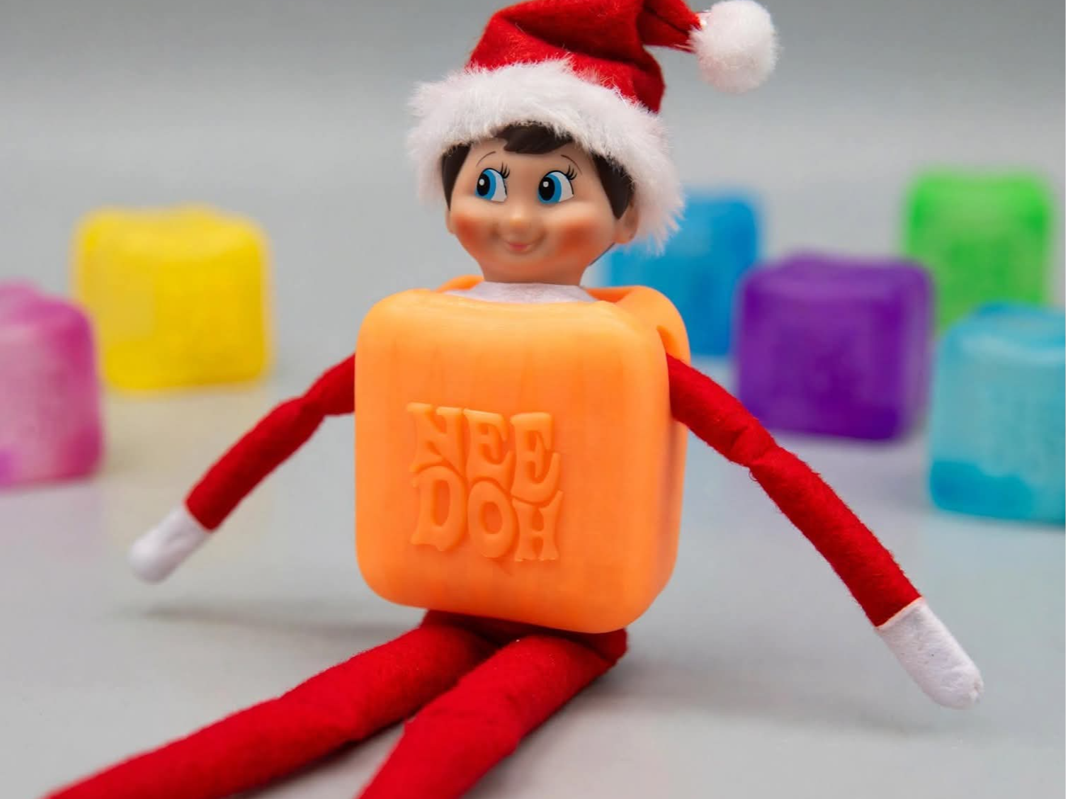 Elf On The Shelf Needoh Cube Squishy Costume - 1