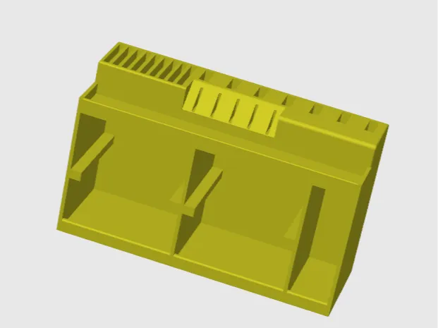 Orginizer für USB, SD, SD Adapter mit Fächern