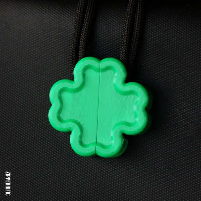 Zipper Pull - Four-Leaf Clover