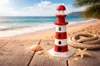 Medium – Lumaris Martime Lighthouse - Summer Seaside Design