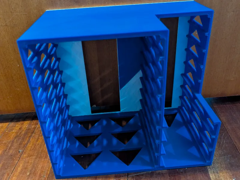 Parametric storage tray chest of drawers