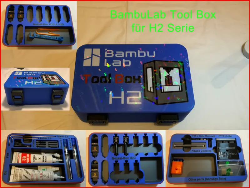 Tool Box (Nozzel) H2 Serie (H2S, H2D & H2C)