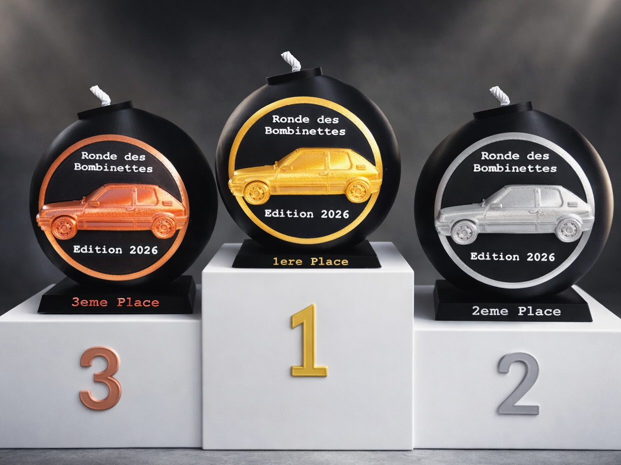 Trophée course / Rallye – Personnalisable (AMS)