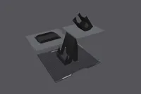3 Piece - 0.2mm layer, 2 walls, 8% infill