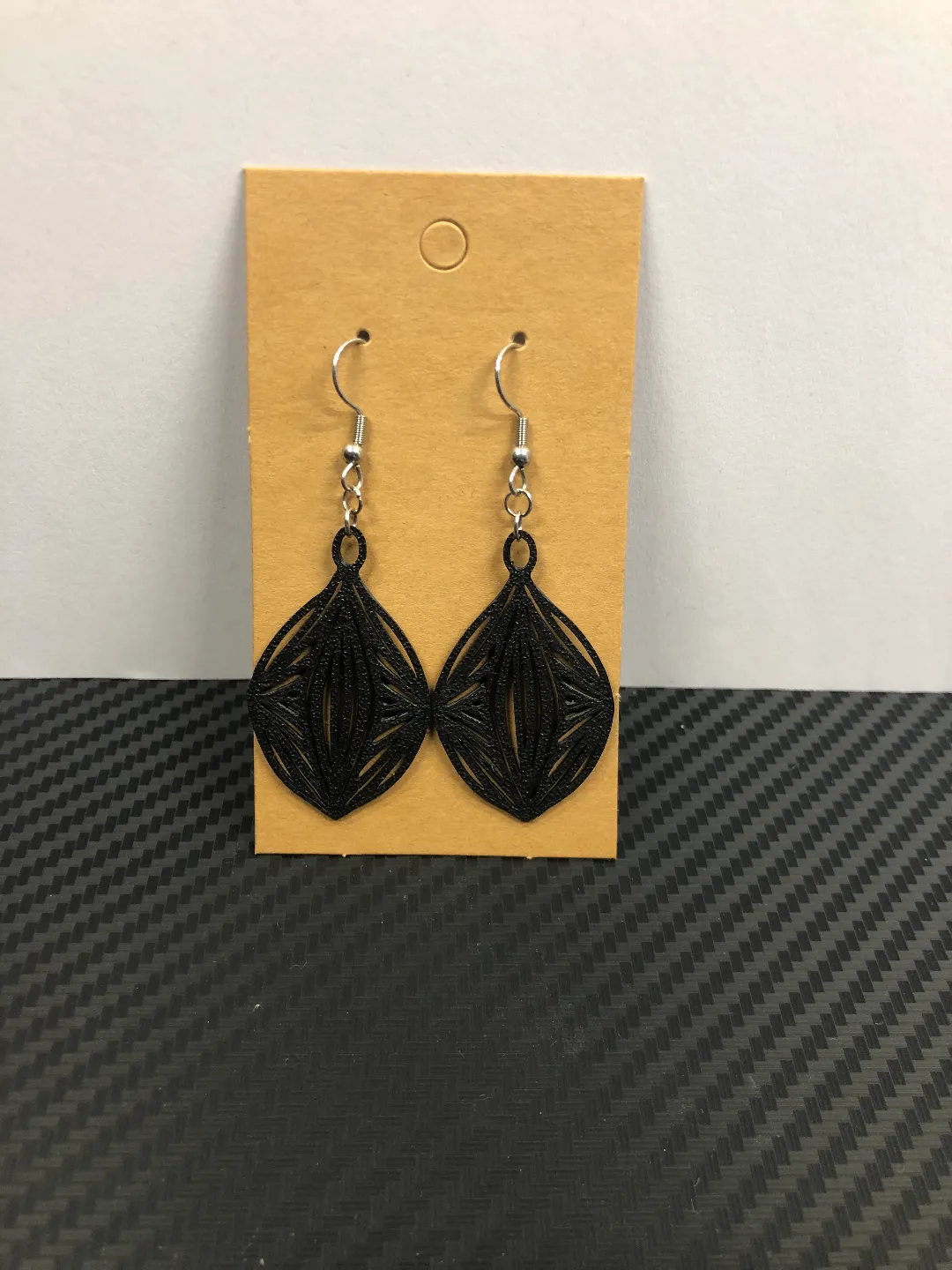 Ethnic leaf #2 earrings view 2