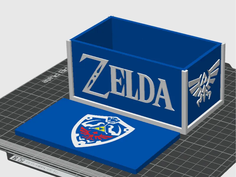 Legend of Zelda Themed 3D Storage Box