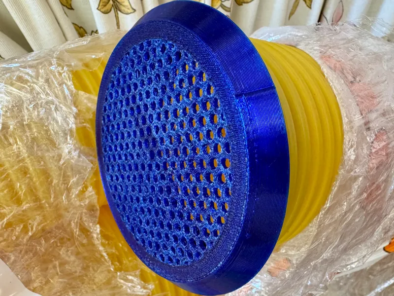 Perforated cover for DN100 Tube
