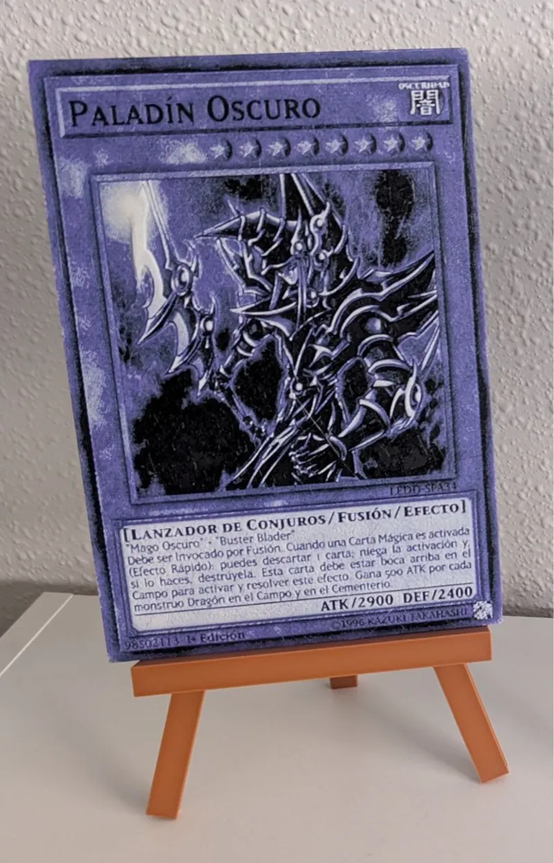 Paladin Oscuro Yugioh Hueforge Carta