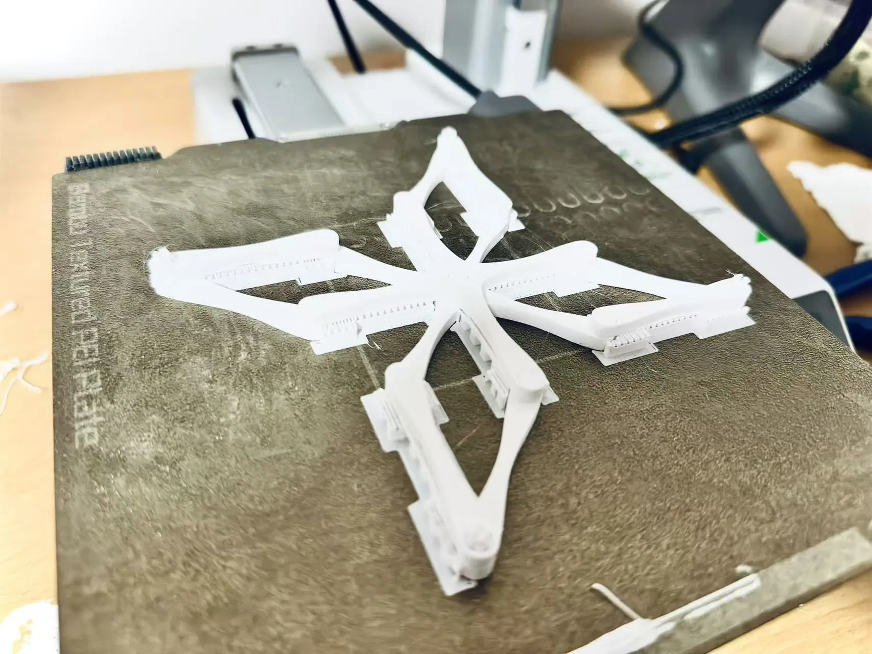Miniatura 2 do modelo 3D 变形伸缩方块/桌面艺术摆件（局部一体化打印版本）模型优化！