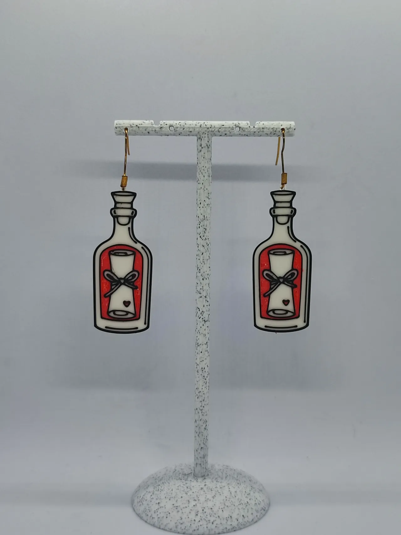 Aretes Mensaje al Corazón view 2