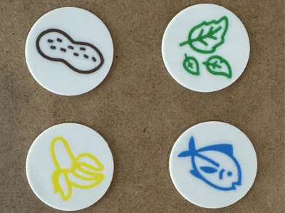 Feed the Animals book replacement pieces