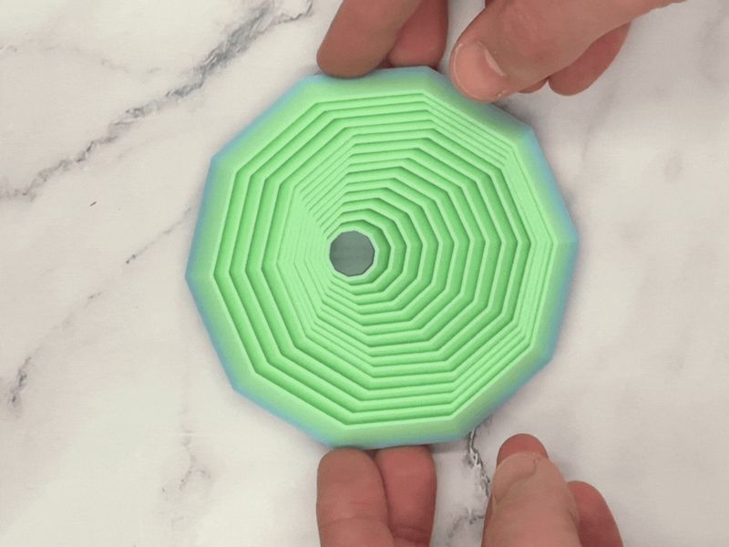 15 Ring Dodecagonal Fidget Toy