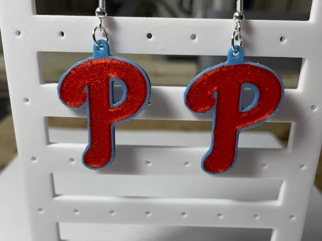 Philadelphia Phillies inspired Earrings.