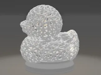 RUBBER DUCK LANTERN [TEALIGHT]