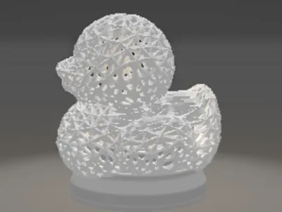 RUBBER DUCK LANTERN [TEALIGHT]