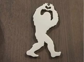 Bigfoot sends you LOVE