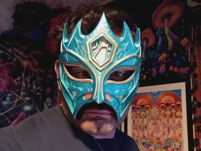 Dragoncrest Mask / Wall Art