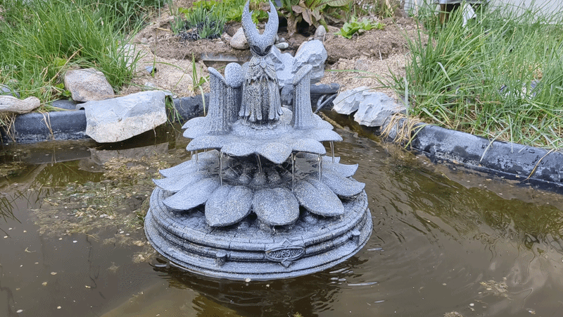 City of Tears Pond Water Fountain Functional