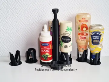 Soporte: Sauce Bottle Stands – Store, Flip & Carry — vista de referencia 3