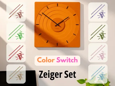 Luxhora Color Switch – Clock Hand Set (PLA)