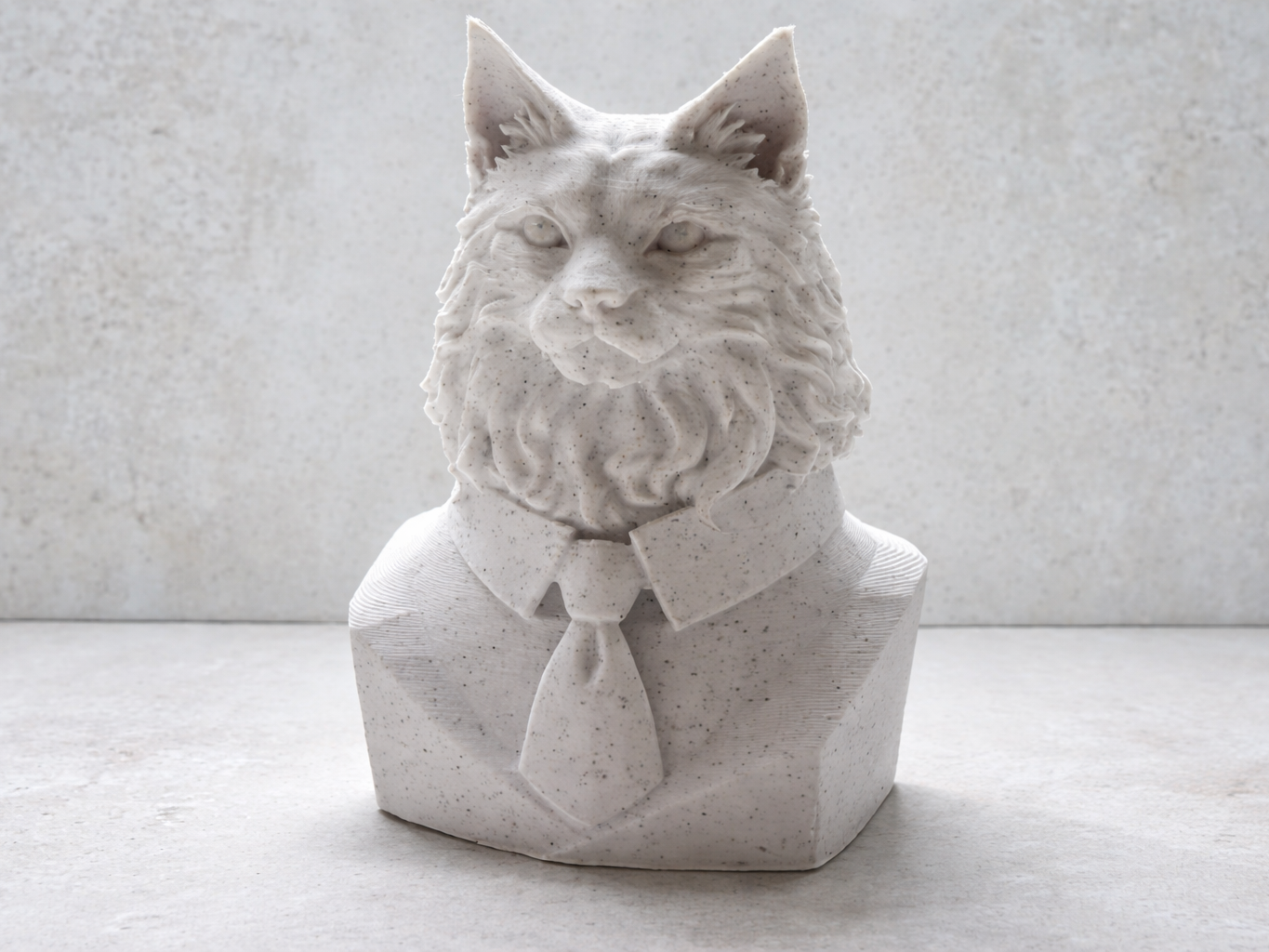 Maine Coon Executive Gentleman Bust