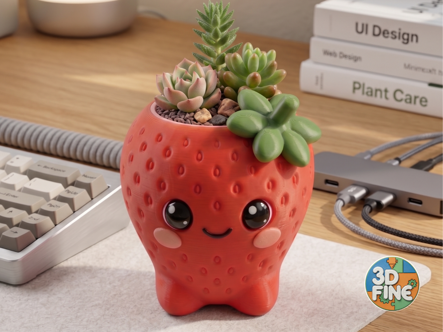 Cute Strawberry Planter