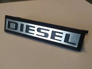 VW Golf MK2 Diesel Grill Emblem