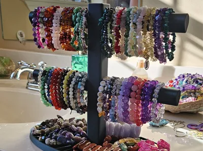 Bracelet Organizer with T-bars