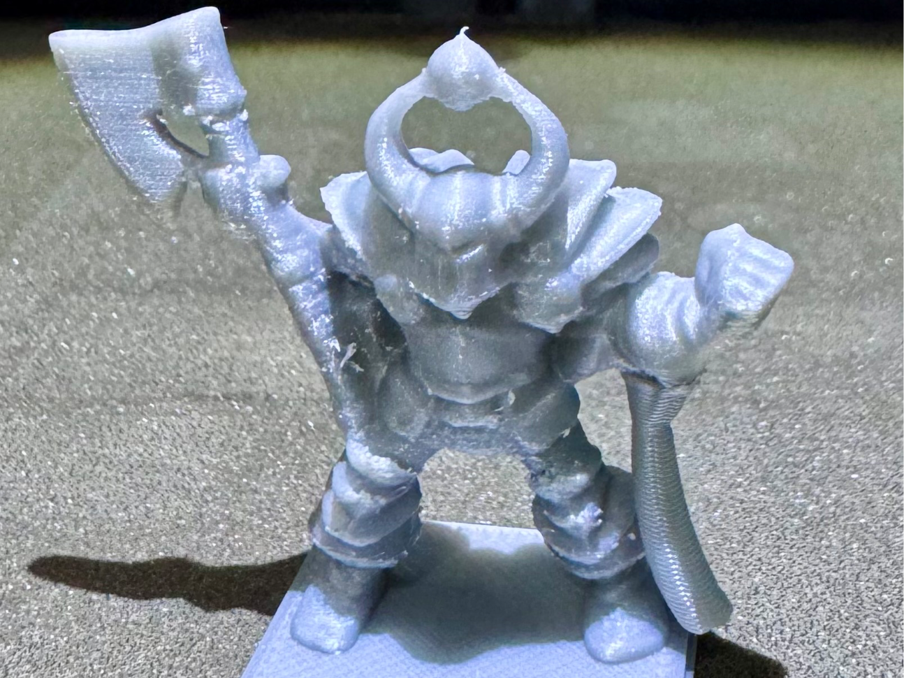 Heroquest Miniature Chaos Warrior