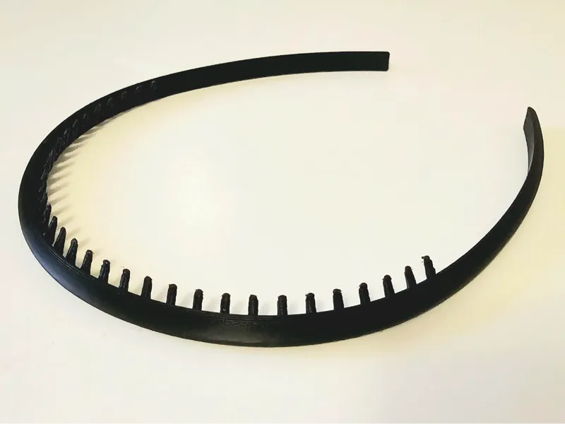 Headband with teeth