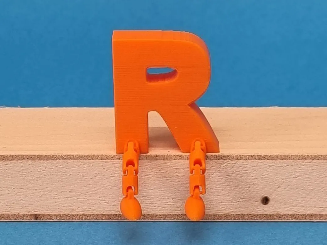 R Featuring Articulated Legs - Free 3D Print Model - MakerWorld
