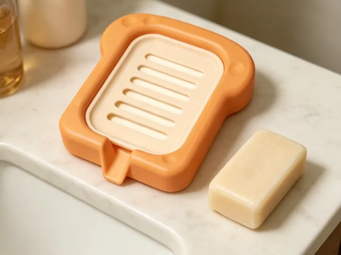 Toasted bread element soap box