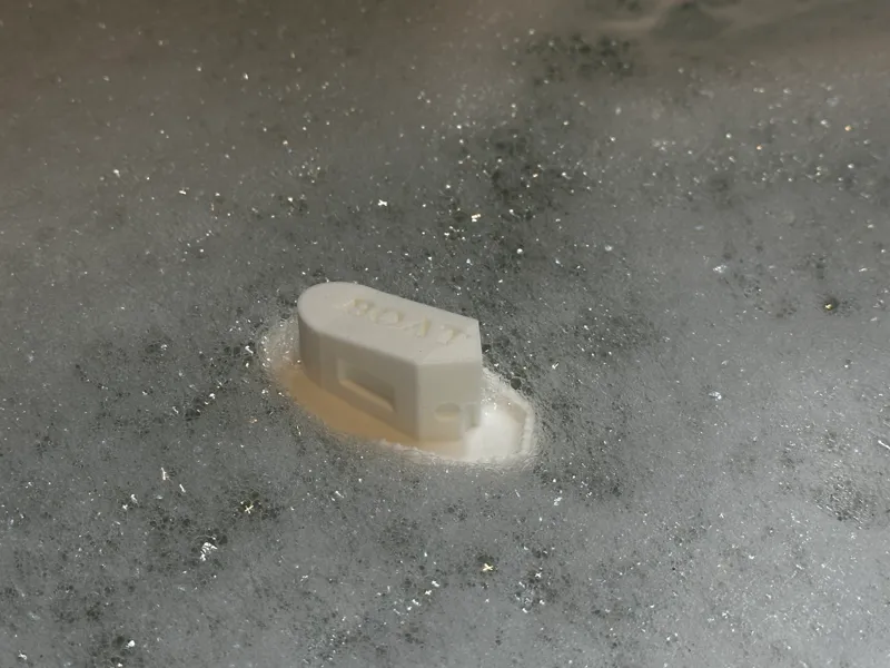 Simple boat model
