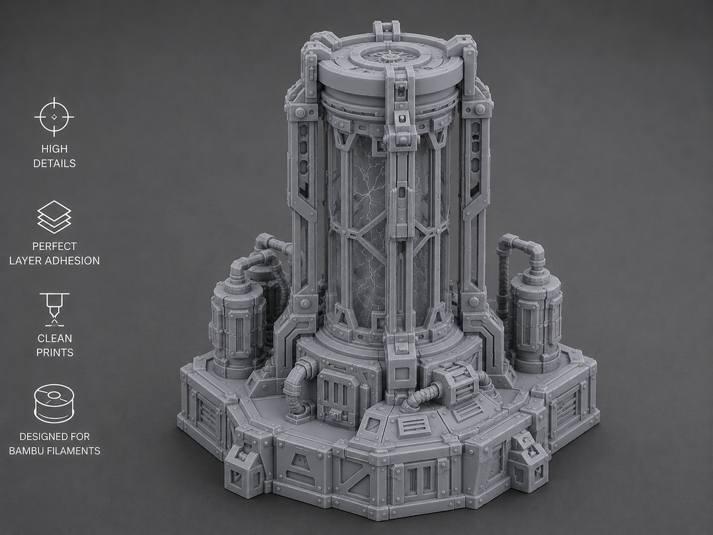 Plasma Reactor – 28-32mm Tabletop Terrain